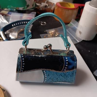 COMPACTS AND A VERY SMALL COIN PURSE
