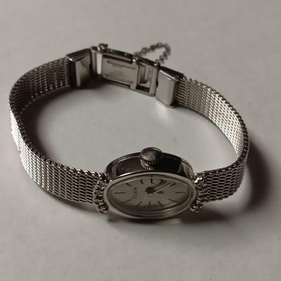 ELGIN WATCH AND A CONCHO BELT WITH FAUX TURQUOISE