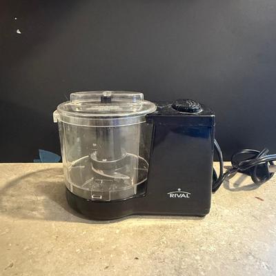 Crockpot, coffee maker, and small food chopper
