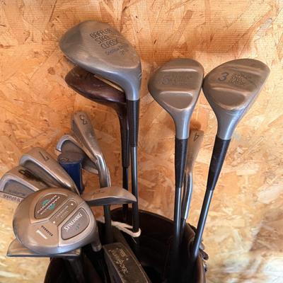 Golf clubs bags and more