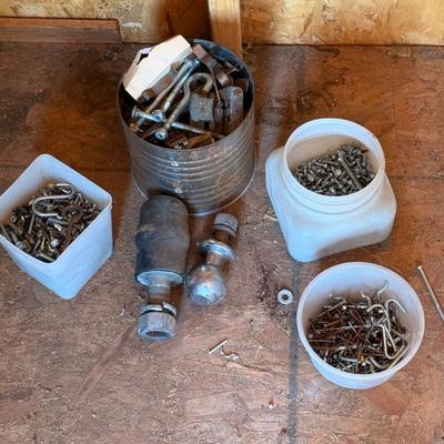 Hitches, Screws and bolts and more