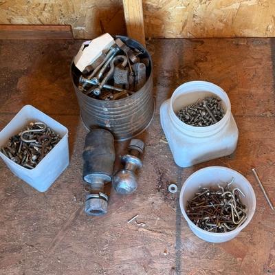 Hitches, Screws and bolts and more