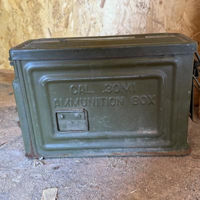 Live ammo and ammo box