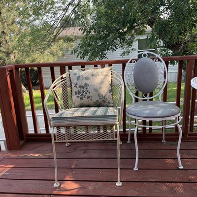 Patio set four chairs