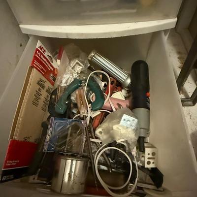 Lots of miscellaneous tools and hardware