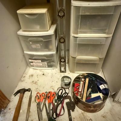 Lots of miscellaneous tools and hardware