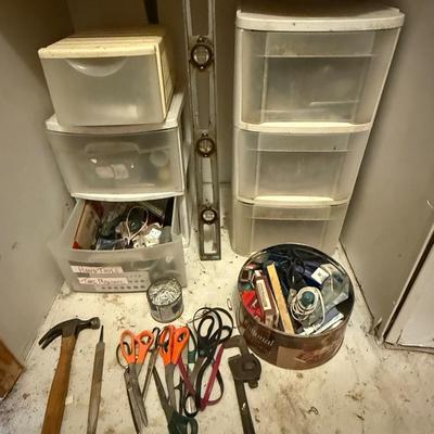 Lots of miscellaneous tools and hardware