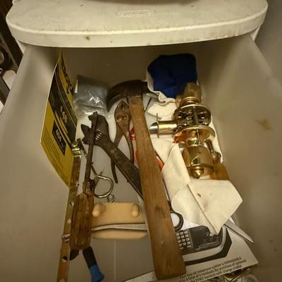 Lots of miscellaneous tools and hardware