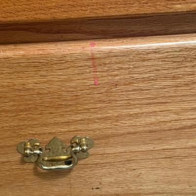 Handmade solid wood 2 drawer Chest