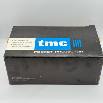LOT 20L: Vintage TMC Pocket Projectors w/ Boxes & Magazine Airequipt Slide Changer