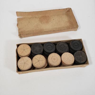 LOT 93L: WWII OPA Ration Coins, Tiddlywinks, Checkers, Lotto, Hustle... or You Will Be Caught