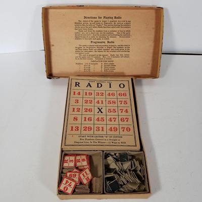 LOT 94L: Try Your Strength German Game & The Standard Radio Bingo Game