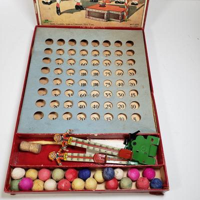 LOT 94L: Try Your Strength German Game & The Standard Radio Bingo Game