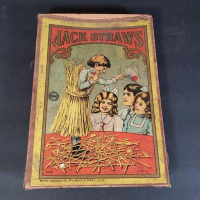 LOT 96L: Pa-John Chinese Angling Game with Milton Bradley Jack Straws & Royal Jack Straws