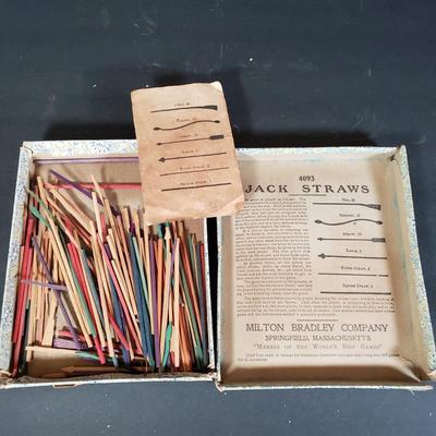 LOT 96L: Pa-John Chinese Angling Game with Milton Bradley Jack Straws & Royal Jack Straws