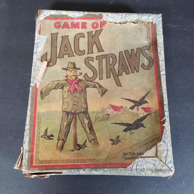 LOT 96L: Pa-John Chinese Angling Game with Milton Bradley Jack Straws & Royal Jack Straws