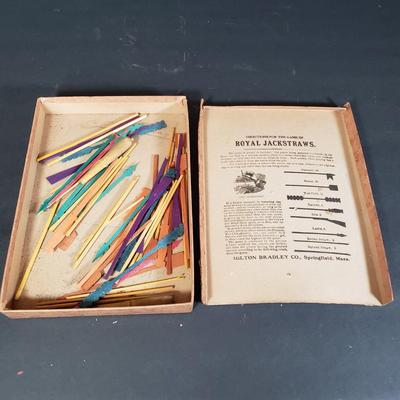 LOT 96L: Pa-John Chinese Angling Game with Milton Bradley Jack Straws & Royal Jack Straws