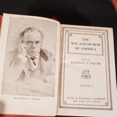 LOT 97P: The Wit and Humor of America Book Set