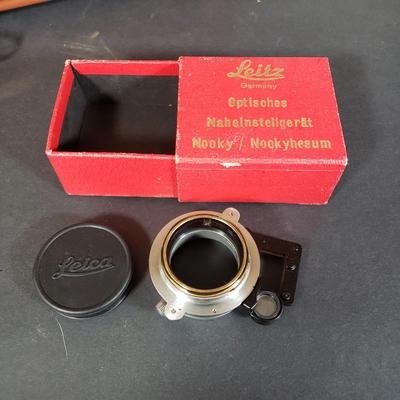 LOT 98P: Kitzler Omnica Case with Accessories for Leica Camera