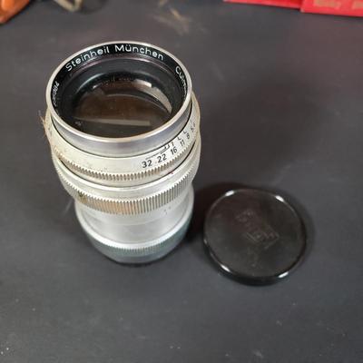 LOT 98P: Kitzler Omnica Case with Accessories for Leica Camera