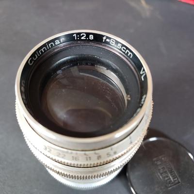LOT 98P: Kitzler Omnica Case with Accessories for Leica Camera