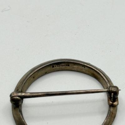 LOT 103J: 925 Sterling Silver Bracelet & Pins (23.41gtw)