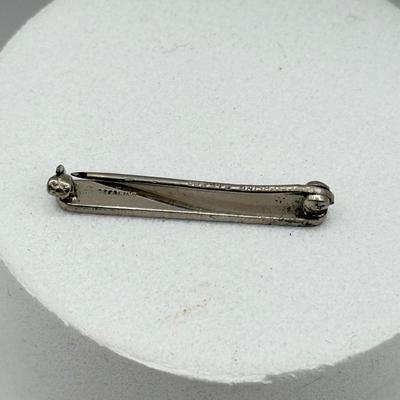 LOT 103J: 925 Sterling Silver Bracelet & Pins (23.41gtw)