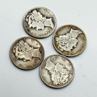 LOT 110J: 24 Mercury Head Dimes