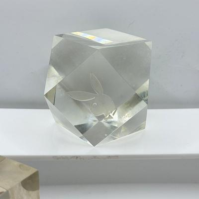 LOT 116K: Paperweight Collection: Playboy, Coins & More