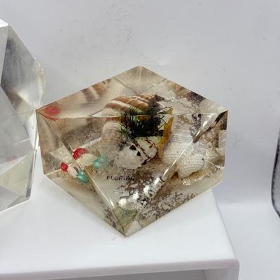 LOT 116K: Paperweight Collection: Playboy, Coins & More