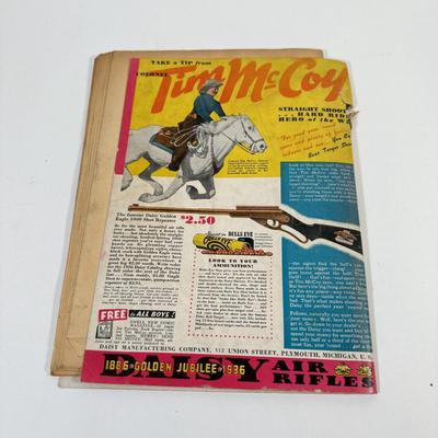 LOT 124L: 1936 Tip Top Comics No. 8, 1912 Philadelphia Historical Pageant Souvenir Book & The New Yorker 75th Anniversary Cartoon...