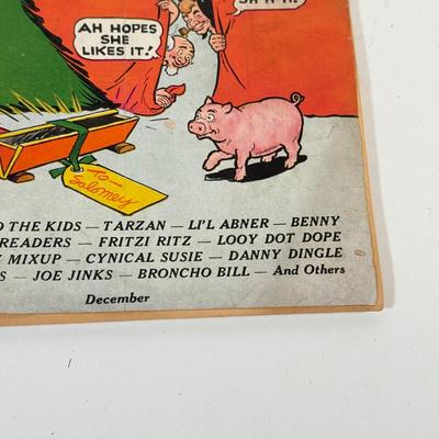 LOT 124L: 1936 Tip Top Comics No. 8, 1912 Philadelphia Historical Pageant Souvenir Book & The New Yorker 75th Anniversary Cartoon...