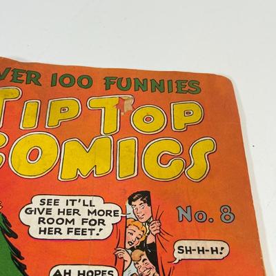 LOT 124L: 1936 Tip Top Comics No. 8, 1912 Philadelphia Historical Pageant Souvenir Book & The New Yorker 75th Anniversary Cartoon...