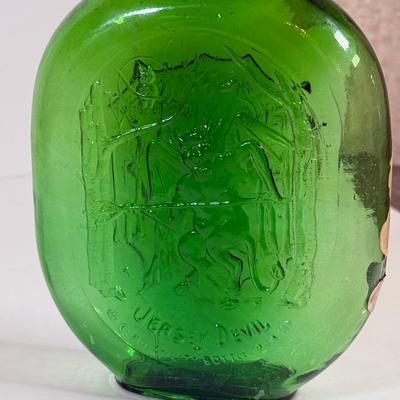 LOT 127L: Clevenger Brothers Bottles: Jersey Devil, Nathan Hale, E C Booz Old Cabin Whiskey & More