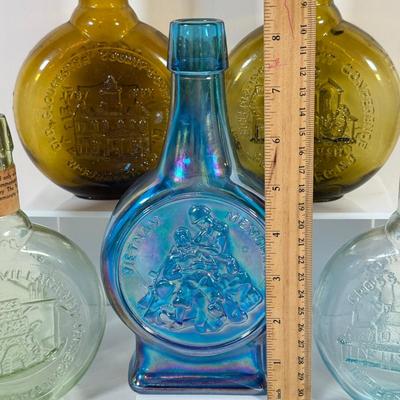 LOT 128L: Clevenger Brothers Glass Bottles: Cross Keys 18th Century Tavern, Historic Batsto Village New Jersey & Vietnam Memorial...