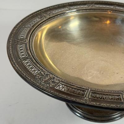 LOT 130L: VIntage Sterling Silver Compote 57-1 (481g)