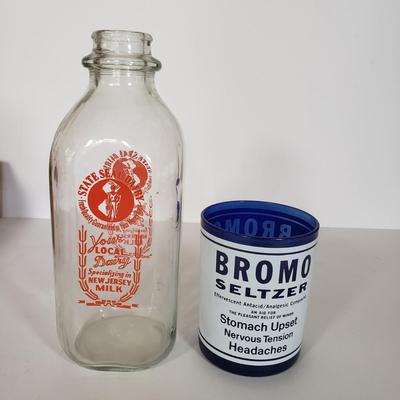 LOT 144L: Antique & Vintage Bottles, Tins, Household Items & More