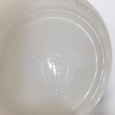 LOT 145P: Vintage Mug Collection; Milk Glass Advertising, Waechtersbach, Federal Glass & More