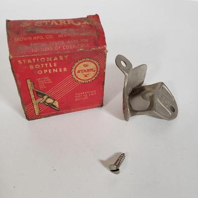 LOT 146L: Vintage Campbell's Soup Prints & Mug with Coca Cola Bottle Opener