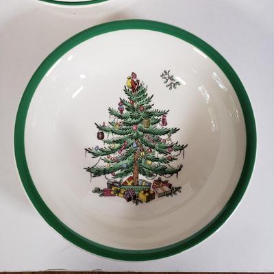 LOT 147L: Vintage Christmas Tableware; Spode & Waechtersbach