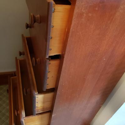 LOT 153A: Wooden Lingerie Dresser Small Chest of Drawers
