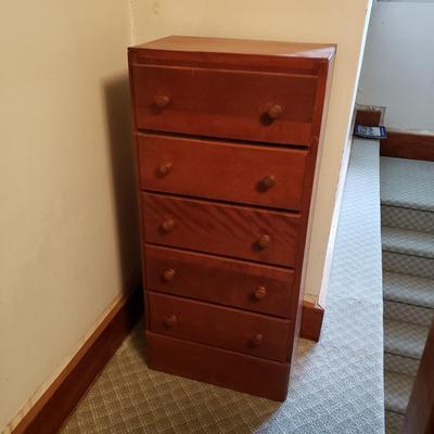 LOT 153A: Wooden Lingerie Dresser Small Chest of Drawers