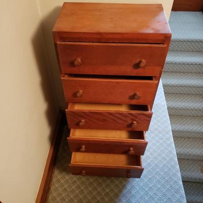 LOT 153A: Wooden Lingerie Dresser Small Chest of Drawers