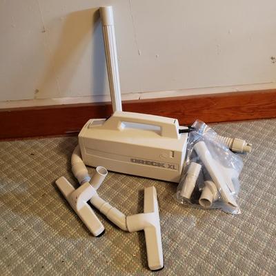 LOT 154A: Vintage Oreck XL Handheld Vacuum with Attachments