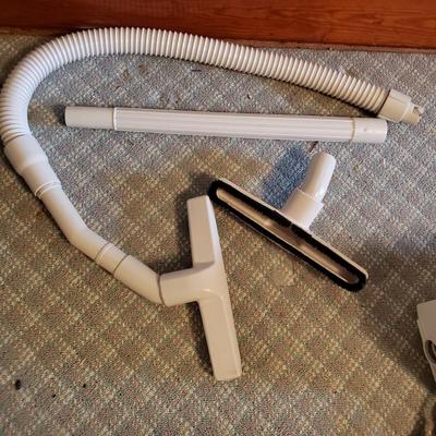 LOT 154A: Vintage Oreck XL Handheld Vacuum with Attachments