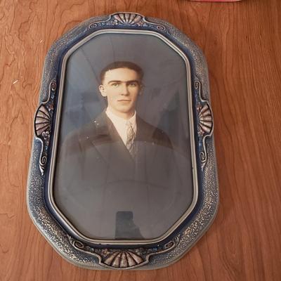 LOT 160P: Beautiful Antique Hand Carved & Painted Frames