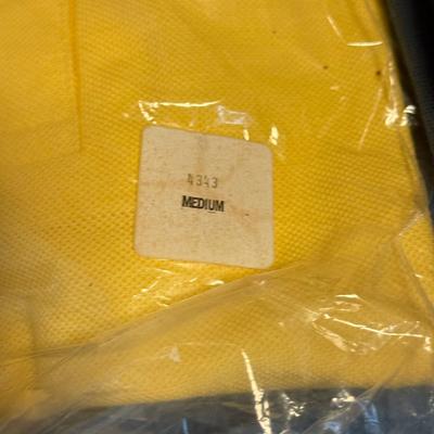 LOT 171X: Casual L. L. Bean Shirts: Yellow Collared Short Sleeve NIP, Blue Flannel, Blue Corduroy Button Up & Polo Shirts