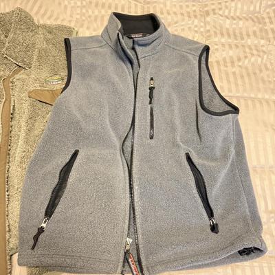 LOT 172X: L. L. Bean Fleece Vests, Fleece Lined Hoodie & More - Some NWT
