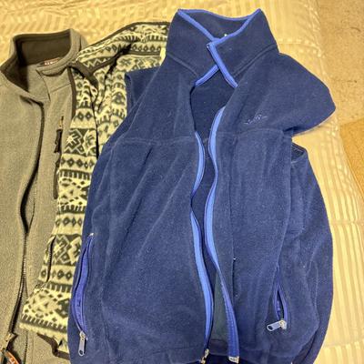 LOT 172X: L. L. Bean Fleece Vests, Fleece Lined Hoodie & More - Some NWT