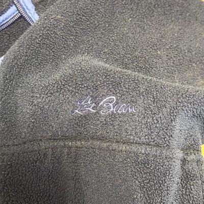 LOT 172X: L. L. Bean Fleece Vests, Fleece Lined Hoodie & More - Some NWT